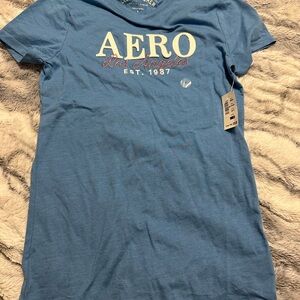 Aeropostale Blue Short Sleeve Tee